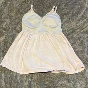 Motherhood Maternity Nursing Cami with padded bra area, size large